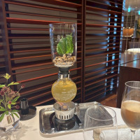 名物のサイフォンスープ