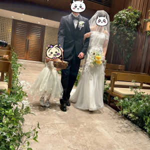 シアター型になっているので参列者の表情が見える|770132さんのWITH THE STYLE FUKUOKA（ウィズ ザ スタイル フクオカ）の写真(2532678)