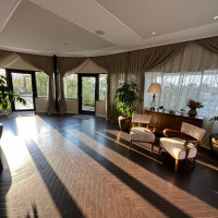 式直前はここでスタンバイ