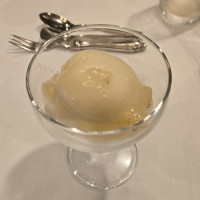 お口直しのソルベ