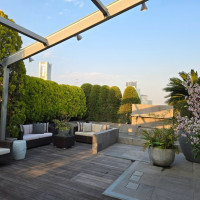 テラスを使える小規模会場もありました