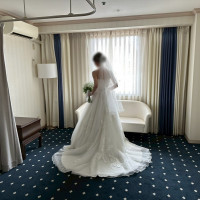 控え室では、メイク等の写真撮影もしていただきました