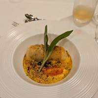 舌平目とオマール海老のグラタン