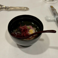 〆の出汁茶漬け