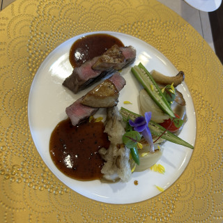試食です。フォアグラがめちゃくちゃ美味しかったです!