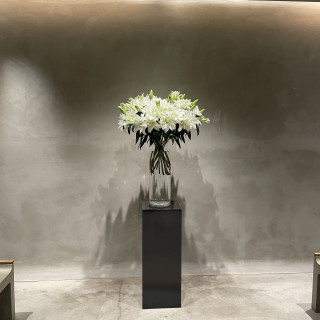 挙式会場
シックでありながら暖かさを感じる