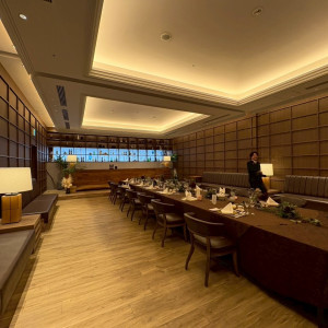 披露宴会場（実際に14名で使用）|770226さんのアルマリアン 福岡（ALMALIEN FUKUOKA）の写真(2533031)