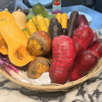 神奈川県の地元野菜を使っているとのことです。