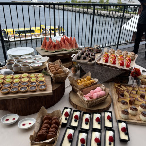 デザートビュッフェ|770264さんのBAYSIDE GEIHINKAN VERANDA/テイクアンドギヴ・ニーズウェディングの写真(2533259)