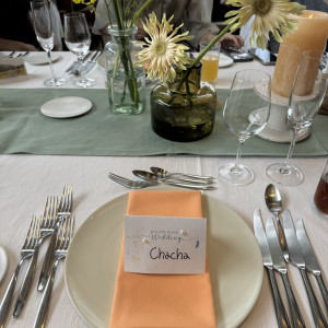 テーブルコーディネート|770264さんのBAYSIDE GEIHINKAN VERANDA/テイクアンドギヴ・ニーズウェディングの写真(2533261)