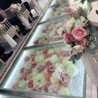 お花のバージンロード