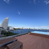 屋上からの景色（海側）