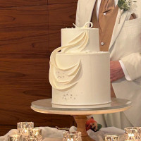 ケーキはシンプルなものに！