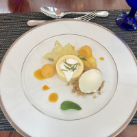 試食したデザートです。