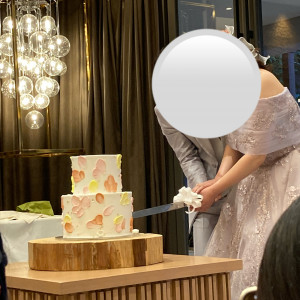 ケーキカットです|770402さんのヒルズスィーツ宇都宮ブリーズテラスの写真(2574040)