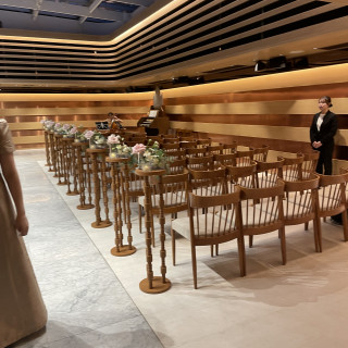 入り口側から見たチャペルです。