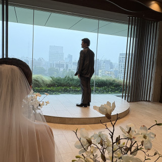 晴れてたらスカイツリーが見える素敵なチャペル♩