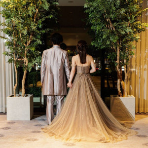 披露宴後にロビーで撮影|770453さんのLUCIS（ルーキス）の写真(2542911)