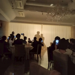 2着目をシルエット入場しました