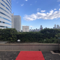 テラスからの景色