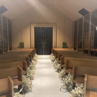 チャペル前方部から撮影