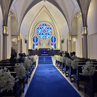 チャペル扉付近より撮影