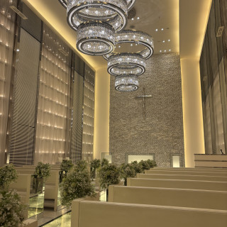 チャペル後方から撮影