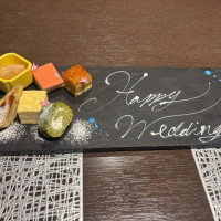 試食のデザート