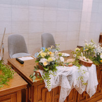 新郎新婦席