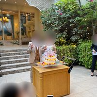 ケーキ入刀時です