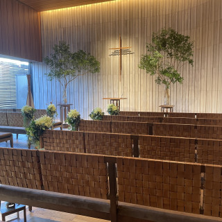 ナチュラルでおしゃれなチャペル