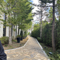 外側の通路