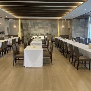 1つ目の会場の披露宴会場