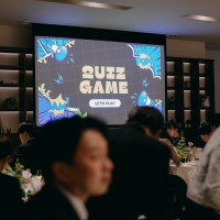 スライドを使ってのクイズ大会