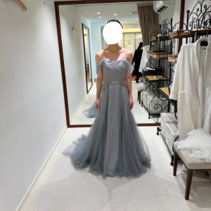 カラードレスの試着|770568さんのティアラ ザ ガーデンハウス(Tiara THE GARDEN HOUSE)の写真(2534937)