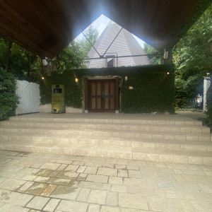 挙式会場。ここの前で写真を撮りたいと思った。|770632さんのラ・クラリエールの写真(2535249)