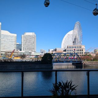 ガーデンからの景色です