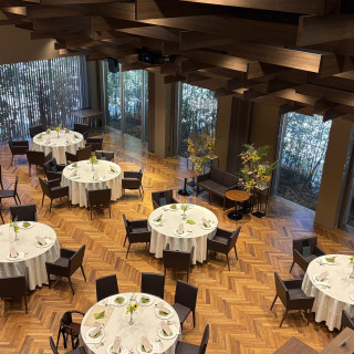 披露宴会場、少人数向けの方です。