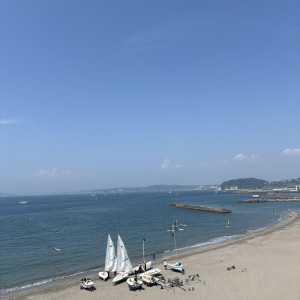 ベランダからの海の景色|770715さんのSCAPES THE SUITE(スケープスザスィート)の写真(2535578)