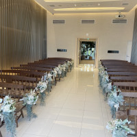 装花も立派で華やか