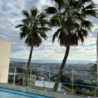 控え室からの景色