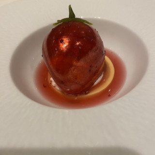 可愛すぎる苺のデザート