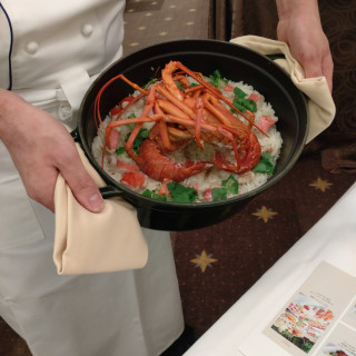 試食会にて、ごはんでフランクス。評判でした。