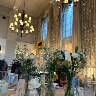 披露宴会場の風景