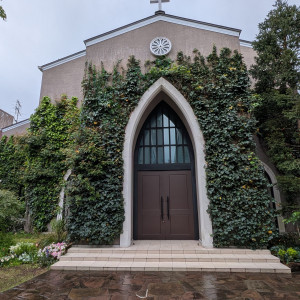 教会の外観|770855さんの南青山サンタキアラ教会の写真(2536400)