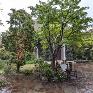 広々とした庭|770855さんの南青山サンタキアラ教会の写真(2536405)