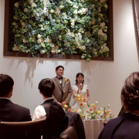 緑のある披露宴会場