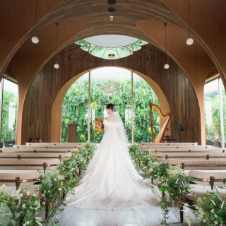 チャペルでの前撮りです