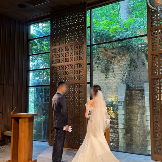 チャペルでの撮影