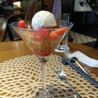 フェアで試食させていただいたデザート